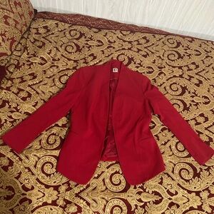 Anne Klein Vibrant Red Blazer